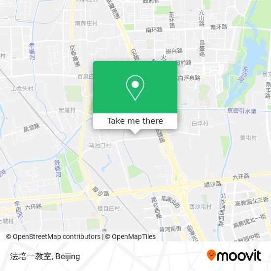 法培一教室 map