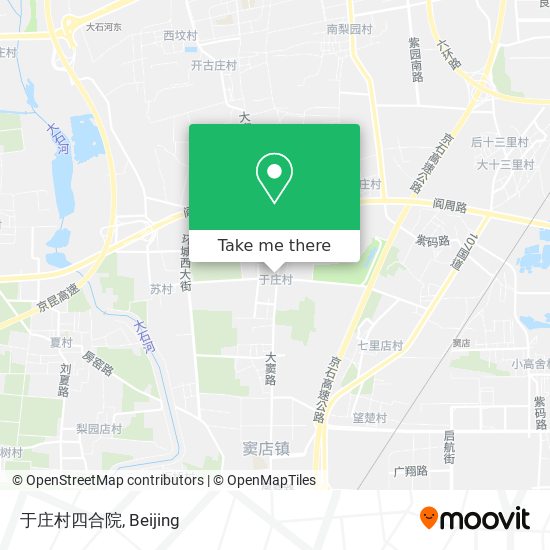 于庄村四合院 map