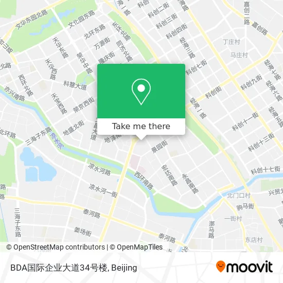 BDA国际企业大道34号楼 map