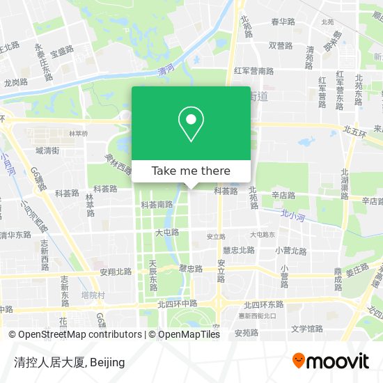 清控人居大厦 map