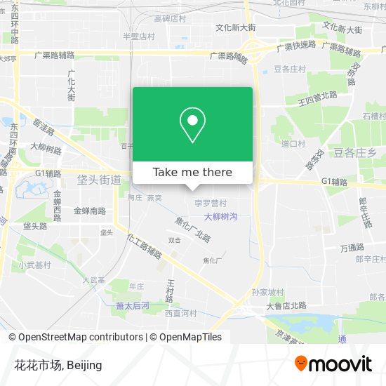 花花市场 map
