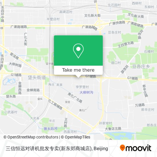 三信恒远对讲机批发专卖(新东郊商城店) map