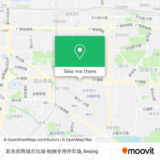 新东郊商城古玩城-购物专用停车场 map