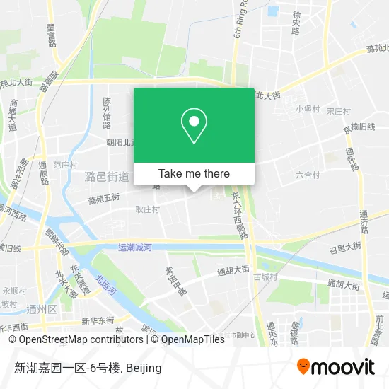 新潮嘉园一区-6号楼 map
