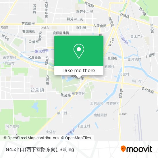 G45出口(西下营路东向) map
