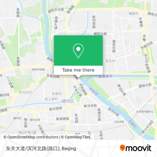 东关大道/滨河北路(路口) map