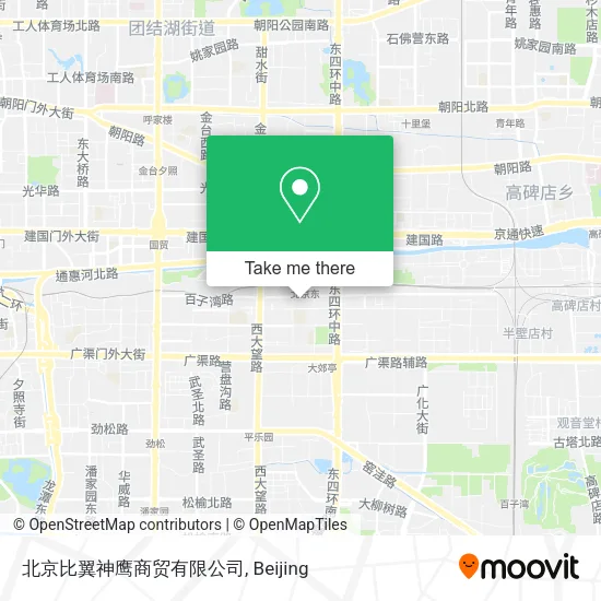 北京比翼神鹰商贸有限公司 map