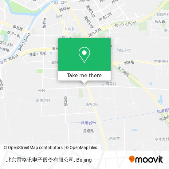北京雷格讯电子股份有限公司 map