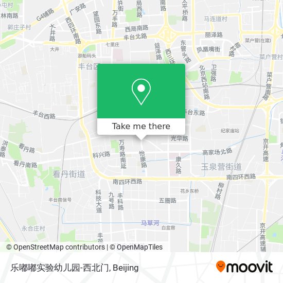 乐嘟嘟实验幼儿园-西北门 map