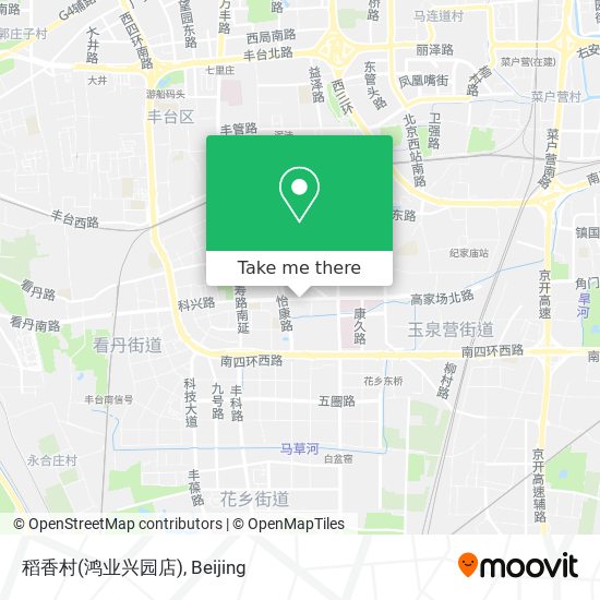 稻香村(鸿业兴园店) map