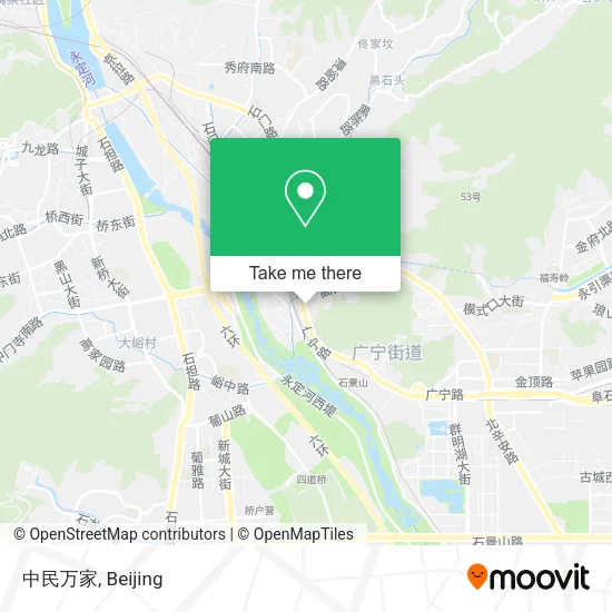 中民万家 map