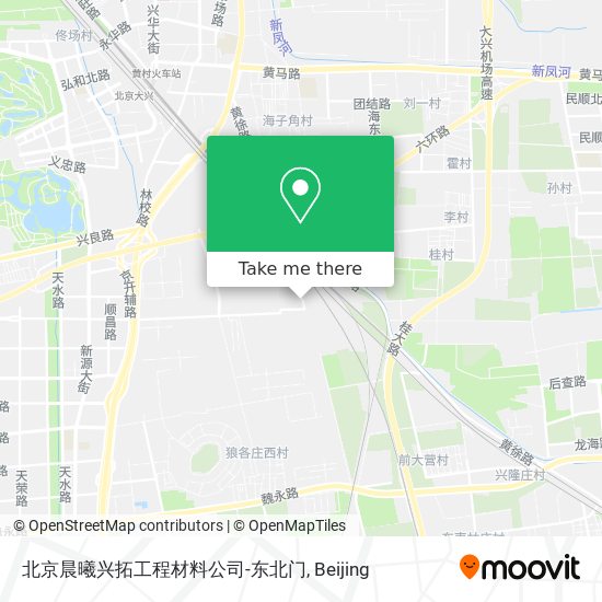 北京晨曦兴拓工程材料公司-东北门 map
