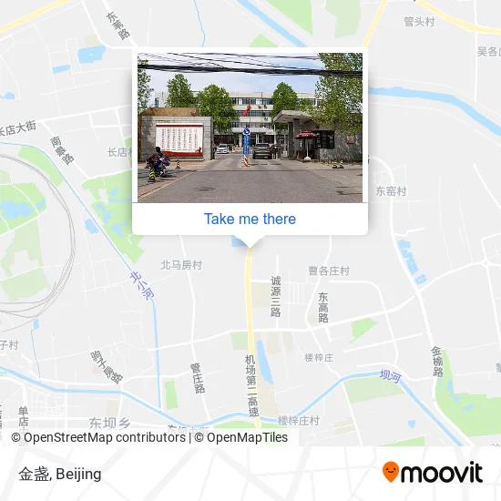 金盏 map