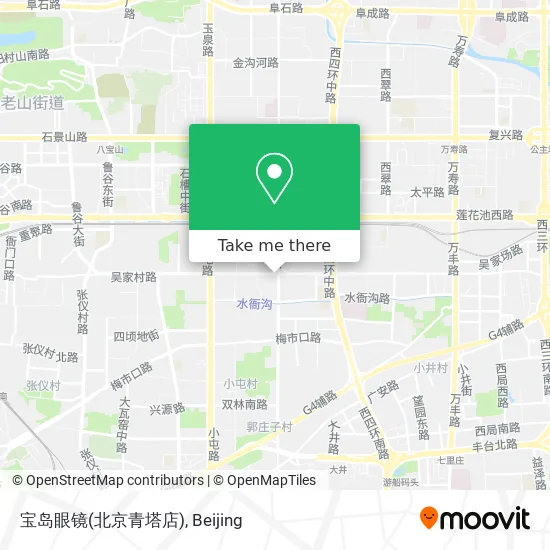宝岛眼镜(北京青塔店) map