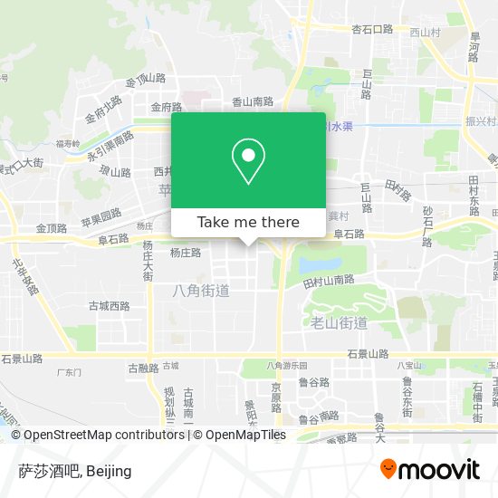 萨莎酒吧 map