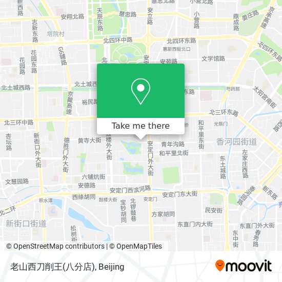 老山西刀削王(八分店) map