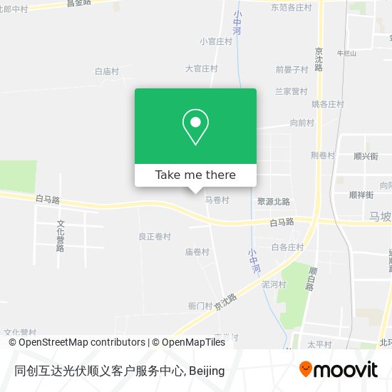 同创互达光伏顺义客户服务中心 map
