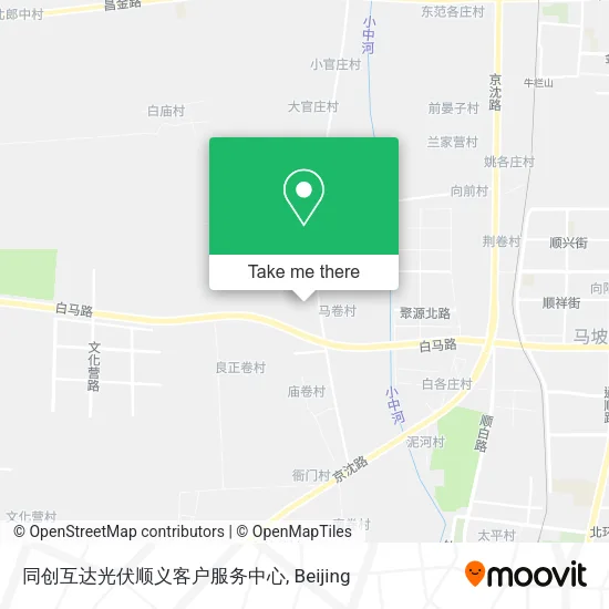 同创互达光伏顺义客户服务中心 map