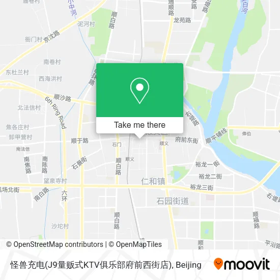 怪兽充电(J9量贩式KTV俱乐部府前西街店) map
