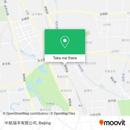 中航瑞丰有限公司 map