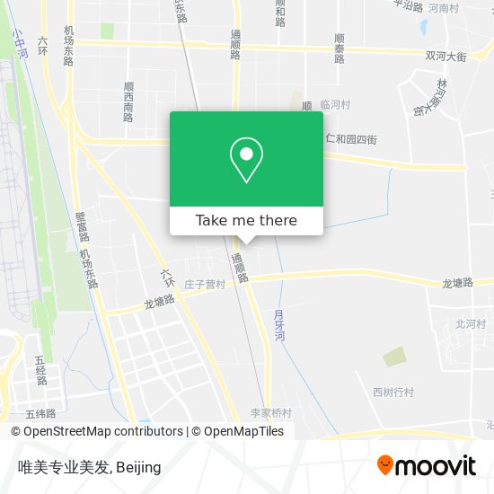 唯美专业美发 map
