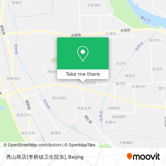 秀山商店(李桥镇卫生院东) map