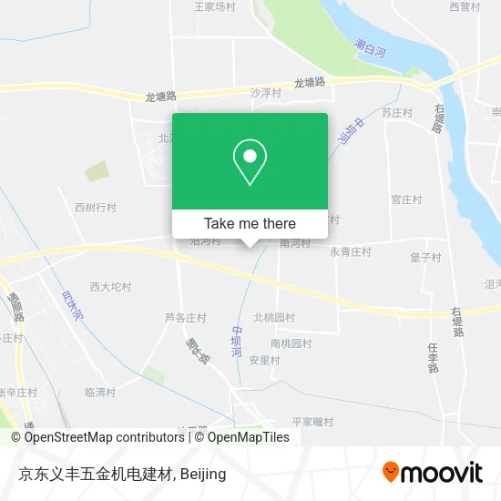 京东义丰五金机电建材 map