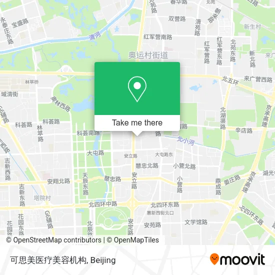 可思美医疗美容机构 map