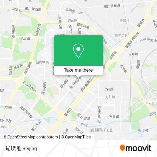 蝴蝶澜 map