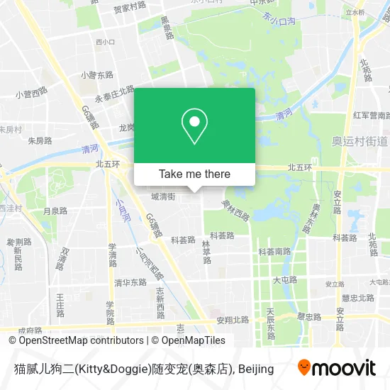 猫腻儿狗二(Kitty&Doggie)随变宠(奥森店) map