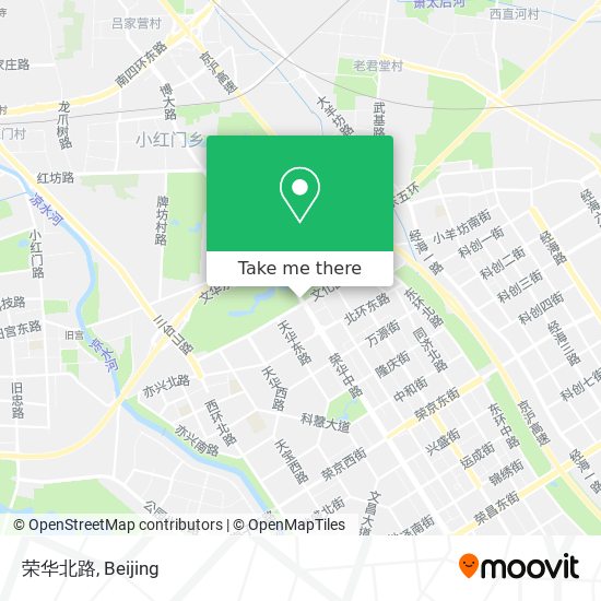 荣华北路 map