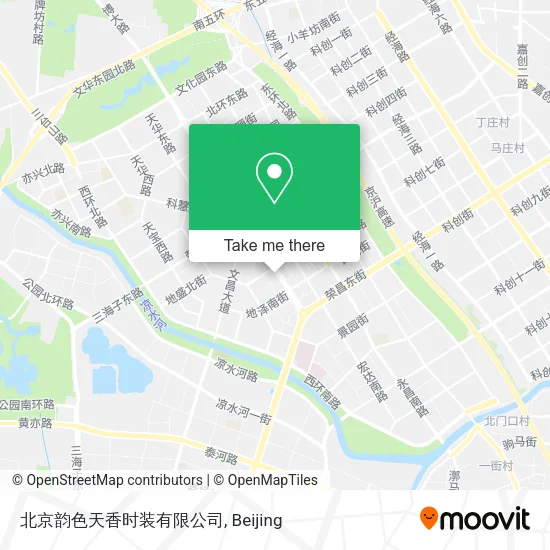 北京韵色天香时装有限公司 map