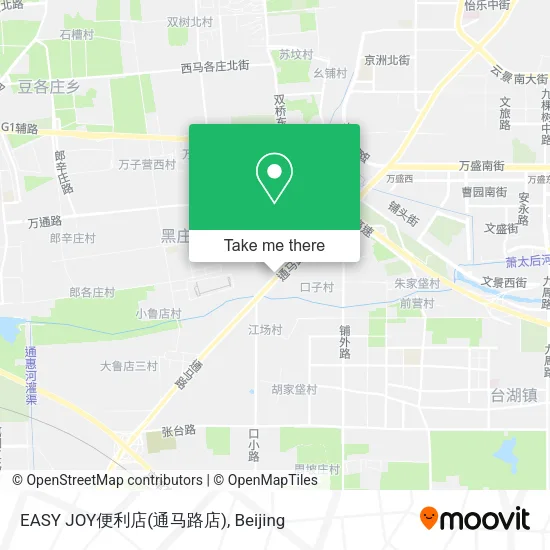 EASY JOY便利店(通马路店) map
