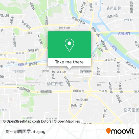 秦汗胡同国学 map