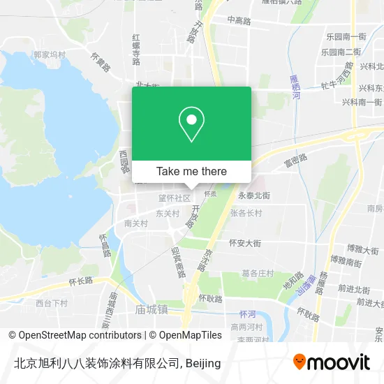 北京旭利八八装饰涂料有限公司 map