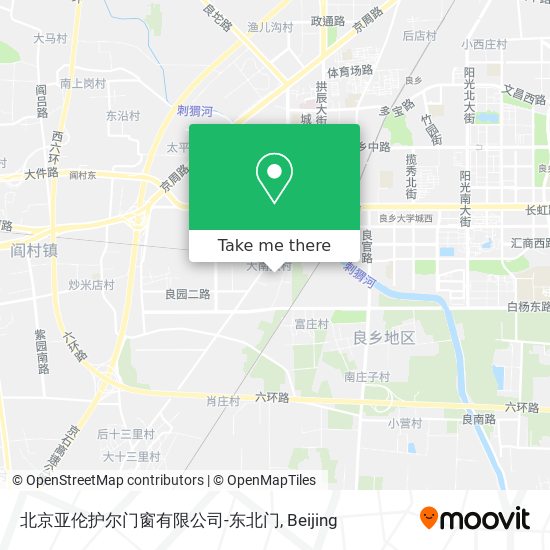 北京亚伦护尔门窗有限公司-东北门 map