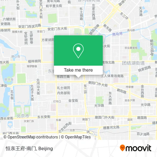 恒亲王府-南门 map