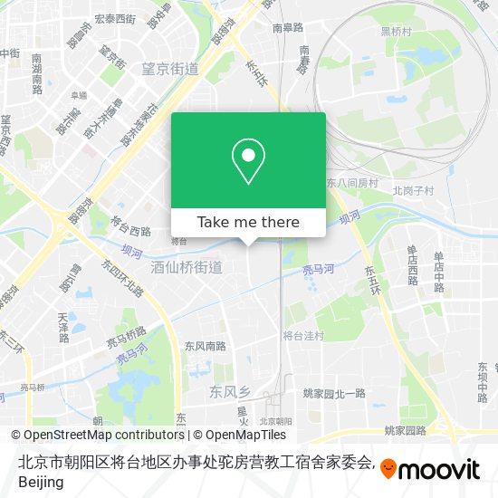 北京市朝阳区将台地区办事处驼房营教工宿舍家委会 map