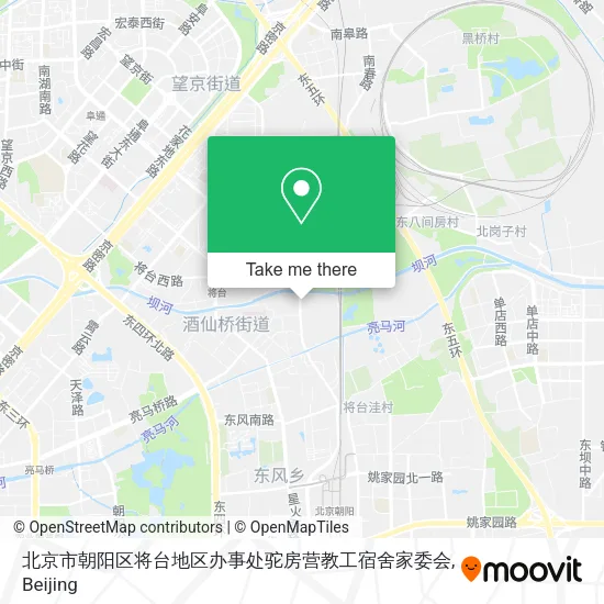 北京市朝阳区将台地区办事处驼房营教工宿舍家委会 map