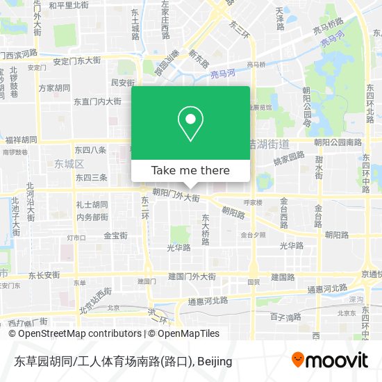 东草园胡同/工人体育场南路(路口) map