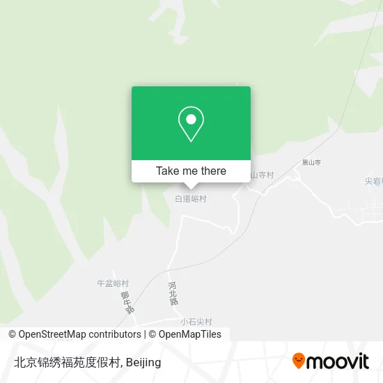 北京锦绣福苑度假村 map