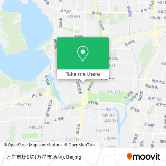 万星市场E栋(万星市场店) map