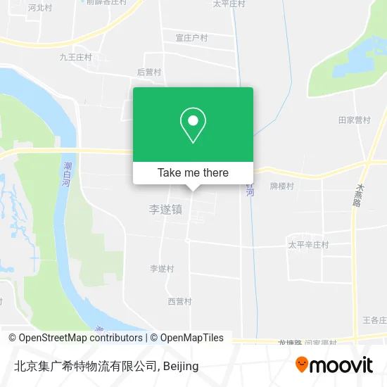 北京集广希特物流有限公司 map