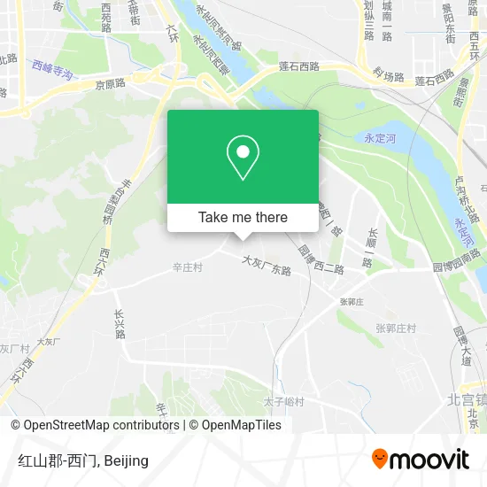 红山郡-西门 map