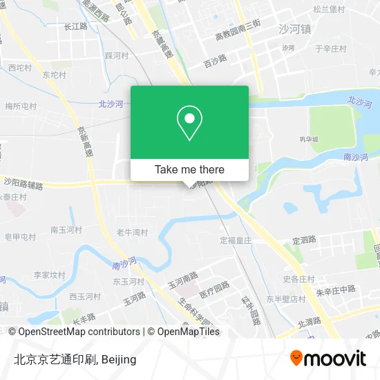 北京京艺通印刷 map