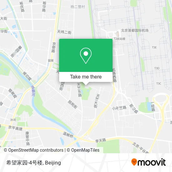 希望家园-4号楼 map