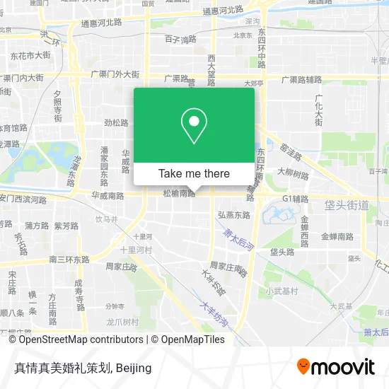 真情真美婚礼策划 map