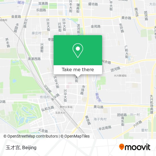 玉才宫 map