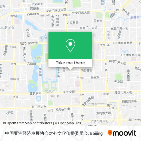 中国亚洲经济发展协会对外文化传播委员会 map
