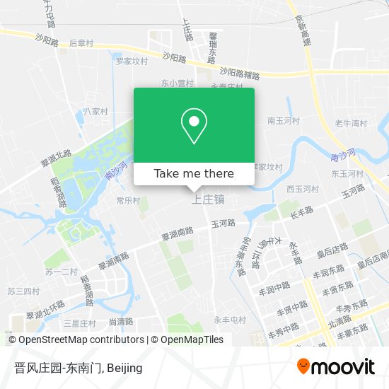 晋风庄园-东南门 map